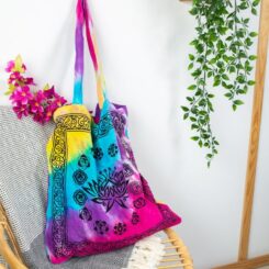 Tote Bag Katoen – 7 Chakra Lotus (45 cm)