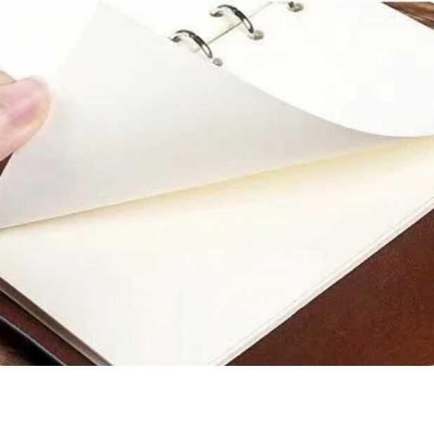 PU leren notitieboek donkerbruin - Afbeelding 7