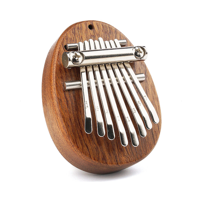 Kalimba mini 8-toons duimpiano ovaal