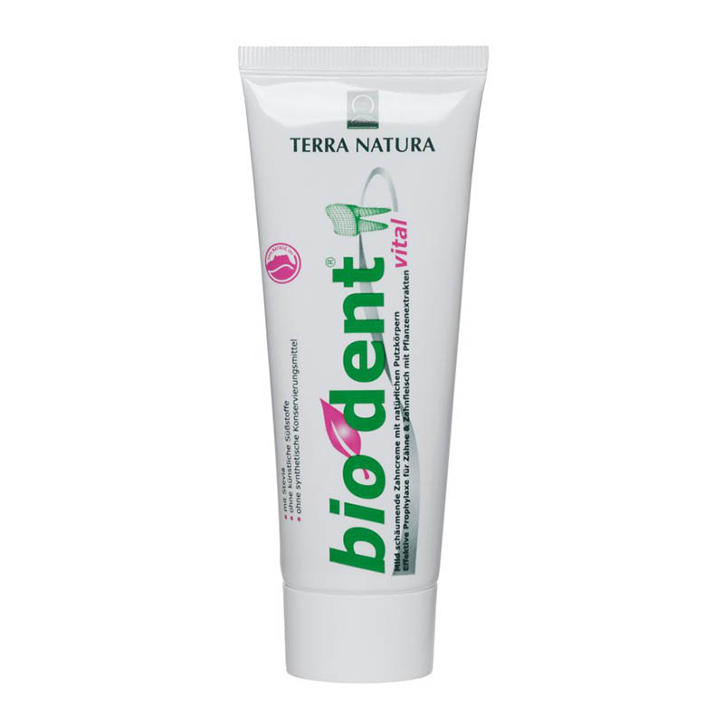 Biodent Vital tandpasta zonder fluoride