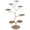 Lotus sfeerlicht metalen display brons