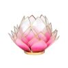 Lotus sfeerlicht wit/lichtroze groot