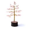 Edelsteenboom rozenkwarts (ca. 18 cm)