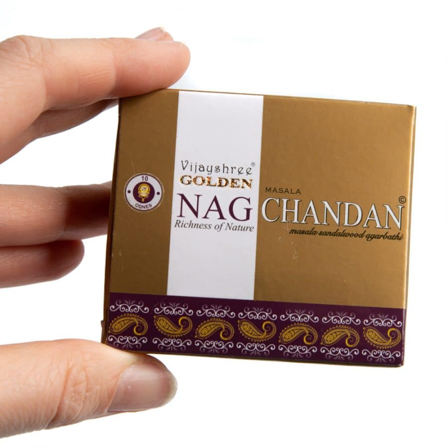Golden Nag Chandan Wierookkegels