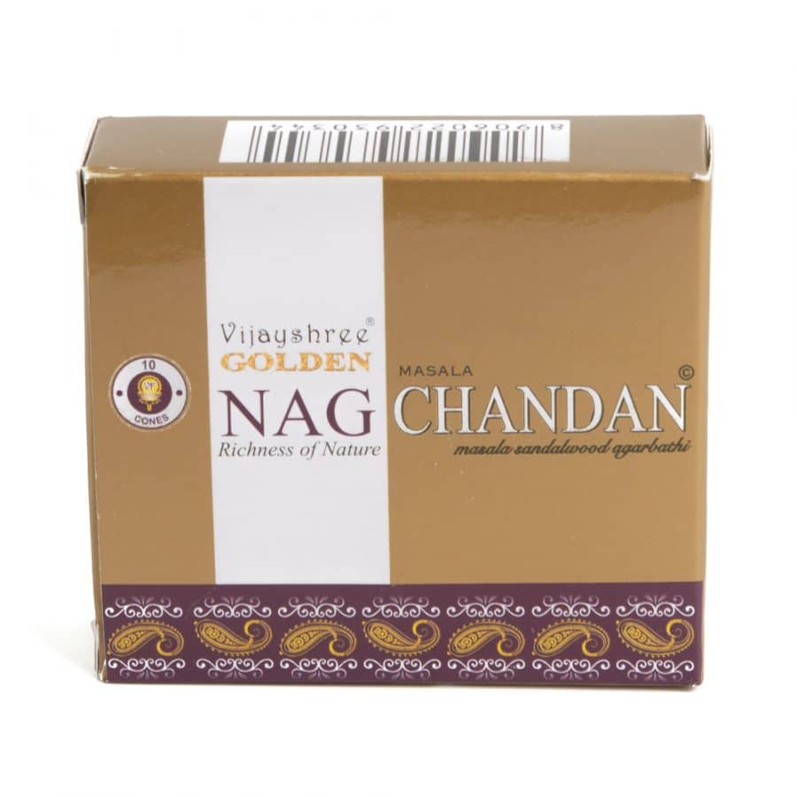 Golden Nag Chandan Wierookkegels