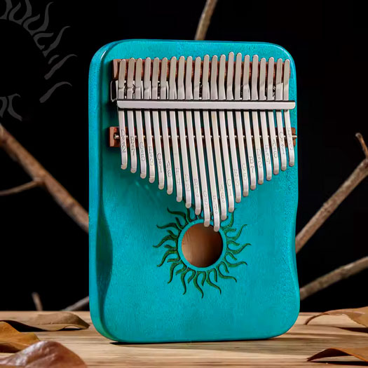 Kalimba blauw 21 toetsen