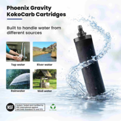 Phoenix Gravity KokoCarb filters (2-pack)